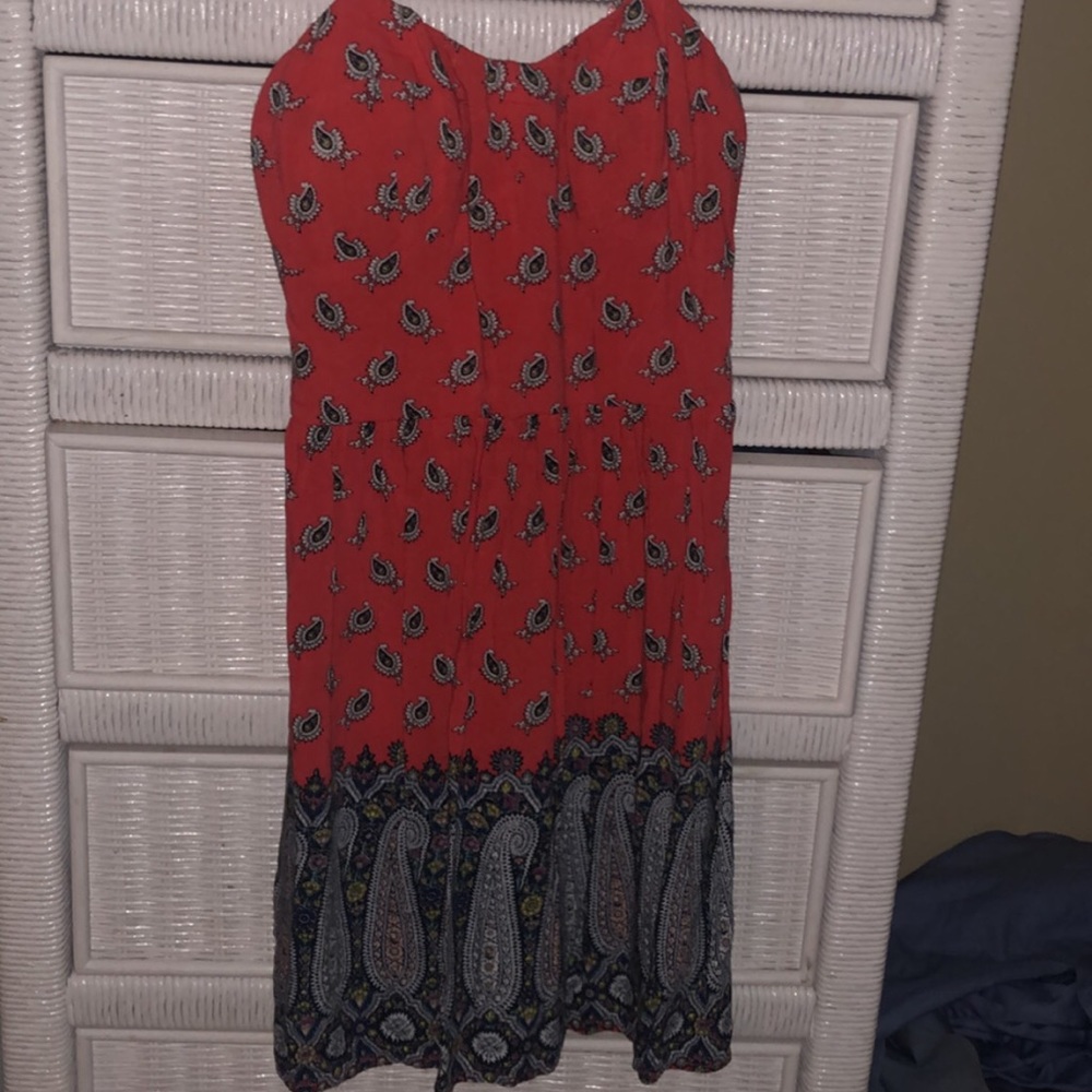 Bandanna print dress